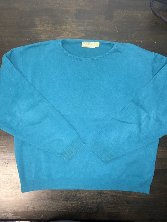 L.L. Bean Sweaters - Vintage L.L Bean Crewneck Teal